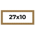 thumbnail image 1 of 27x10 Frame Black and Gold Distressed Solid Wood Sonoma Picture Frame | 1.625 Inch Moulding Width |, 1 of 8