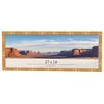thumbnail image 1 of 27x10 Frame Gold Bamboo Solid Wood Picture Frame | 1 Inch Moulding Width | Interior Frame Depth, 1 of 8