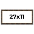 thumbnail image 1 of 27x11 Frame Gold Real Wood Picture Frame Width 1.5 inches | Interior Frame Depth 0.5 inches |, 1 of 8
