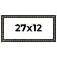 thumbnail image 1 of 27x12 Frame Black-Brown Medieval Solid Wood Picture Frame | 1.5 Inch Moulding Width | Gotham, 1 of 8