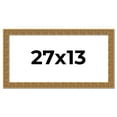 thumbnail image 1 of 27x13 Frame Black and Gold Distressed Solid Wood Sonoma Picture Frame | 1.625 Inch Moulding Width |, 1 of 8