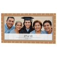 thumbnail image 1 of 27x13 Frame Gold Real Wood Picture Frame Width 1.5 inches | Interior Frame Depth 0.5 inches |, 1 of 8