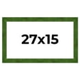 thumbnail image 1 of 27x15 Frame Green Burl Solid Wood Picture Frame | 1.75 Inches Moulding Width | Interior Frame Depth, 1 of 8