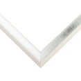 thumbnail image 1 of 27x15 Shadow Box Frame Silver | 1.375 inches Deep Real Wood Contemporary Shadowbox Display Frame |, 1 of 8