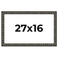 thumbnail image 1 of 27x16 Frame Black-Brown Medieval Solid Wood Picture Frame | 1.5 Inch Moulding Width | Gotham, 1 of 8