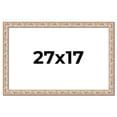 thumbnail image 1 of 27x17 Frame White Real Wood Picture Frame Width 1.5 inches | Interior Frame Depth 0.5 inches |, 1 of 8
