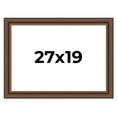 thumbnail image 1 of 27x19 Copper and Brown Real Wood Picture Frame Width 2 inches | Interior Frame Depth 0.5 inches |, 1 of 8