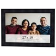 thumbnail image 1 of 27x19 Frame Black Passaggi Solid Wood Picture Frame Width 1.5 Inches | Interior Depth 0.5 Inches |, 1 of 8