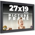 thumbnail image 1 of 27x19 Frame Black Passaggi Solid Wood Picture Frame Width 1.5 Inches | Interior Depth 0.5 Inches |, 1 of 8
