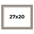 thumbnail image 1 of 27x20 Frame Grey Real Wood Picture Frame Width 2.75 Inches | Interior Frame Depth 0.5 Inches |, 1 of 8