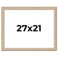 thumbnail image 1 of 27x21 Frame White Real Wood Picture Frame Width 1.5 inches | Interior Frame Depth 0.5 inches |, 1 of 8