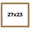thumbnail image 1 of 27x23 Frame Black and Gold Distressed Solid Wood Sonoma Picture Frame | 1.625 Inch Moulding Width |, 1 of 8