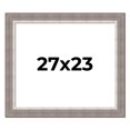 thumbnail image 1 of 27x23 Frame Grey Real Wood Picture Frame Width 2.75 Inches | Interior Frame Depth 0.5 Inches |, 1 of 8