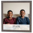 thumbnail image 1 of 27x25 Frame Blue Kingsley Pewter Solid Wood Picture Frame Width 0.75 Inches |Interior Depth 0.5, 1 of 8