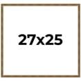 thumbnail image 1 of 27x25 Frame Gold Kingsley Distressed Solid Wood Picture Frame Width 0.75 Inches | Interior Frame, 1 of 8
