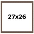 thumbnail image 1 of 27x26 Frame Golden Caramel Solid Wood Bronze Picture Frame | 1.25 Inch Moulding Width | 0.5 Inch, 1 of 8