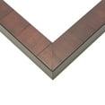 thumbnail image 1 of 27x27 Brown Mahogany Veneer Real Wood Picture Frame Width 1.5 inches | Interior Frame Depth 1, 1 of 8