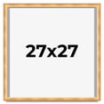 thumbnail image 1 of 27x27 Shadow Box Bronze Cross-Brushed Display Frame | 1.625 Inches Deep Solid Wood | UV Resistant, 1 of 8