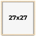 thumbnail image 1 of 27x27 Shadow Box Frame Brown | 0.875 Inches Deep Real Wood Contemporary Shadowbox Display Frame |, 1 of 5