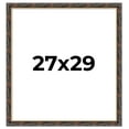 thumbnail image 1 of 27x29 Frame Gold Real Wood Picture Frame Width 1.5 inches | Interior Frame Depth 0.5 inches |, 1 of 8