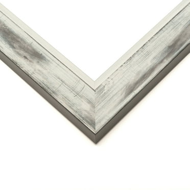27x29 Frame Silver Real Wood Picture Frame Width 1.5 inches | Interior Frame Depth 0.5 inches |