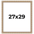 thumbnail image 1 of 27x29 Frame Silver Real Wood Picture Frame Width 1.5 inches | Interior Frame Depth 0.5 inches |, 1 of 8