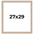 thumbnail image 1 of 27x29 Frame White Real Wood Picture Frame Width 1.5 inches | Interior Frame Depth 0.5 inches |, 1 of 8