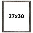 thumbnail image 1 of 27x30 Frame Black-Brown Medieval Solid Wood Picture Frame | 1.5 Inch Moulding Width | Gotham, 1 of 8