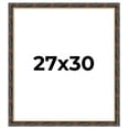 thumbnail image 1 of 27x30 Frame Gold Real Wood Picture Frame Width 1.5 inches | Interior Frame Depth 0.5 inches |, 1 of 8