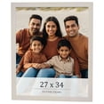thumbnail image 1 of 27x34 Frame White Wheat Solid Wood Picture Frame | Moulding Width 0.75 Inches | Interior Depth 0.5, 1 of 8