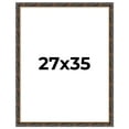 thumbnail image 1 of 27x35 Frame Gold Real Wood Picture Frame Width 1.5 inches | Interior Frame Depth 0.5 inches |, 1 of 8