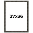 thumbnail image 1 of 27x36 Frame Black-Brown Medieval Solid Wood Picture Frame | 1.5 Inch Moulding Width | Gotham, 1 of 8
