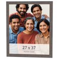 thumbnail image 1 of 27x37 Frame Blue Kingsley Pewter Solid Wood Picture Frame Width 0.75 Inches |Interior Depth 0.5, 1 of 8