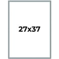thumbnail image 1 of 27x37 Frame Rustic Sky Blue Solid Wood Picture Frame | 0.75 Inch Moulding Width |Includes UV, 1 of 8