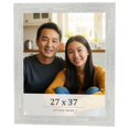 thumbnail image 1 of 27x37 Frame White Real Wood Picture Frame Width 1.5 inches | Interior Frame Depth 0.5 inches | Barn, 1 of 8