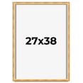 thumbnail image 1 of 27x38 Shadow Box Bronze Cross-Brushed Display Frame | 1.625 Inches Deep Solid Wood | UV Resistant, 1 of 8