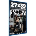 thumbnail image 1 of 27x39 Classic Modern Blue Picture Frame - UV Acrylic, Foam Board Backing, Hanging Hardware, 1 of 8