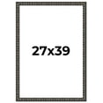thumbnail image 1 of 27x39 Frame Black-Brown Medieval Solid Wood Picture Frame | 1.5 Inch Moulding Width | Gotham, 1 of 8