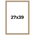 thumbnail image 1 of 27x39 Frame Silver Real Wood Picture Frame Width 1.5 inches | Interior Frame Depth 0.5 inches |, 1 of 8