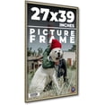 thumbnail image 1 of 27x39 Frame Silver Solid Wood Picture Frame Width 1.125 Inches | Interior Frame Depth 0.375 Inches, 1 of 8