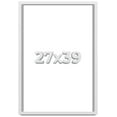 thumbnail image 1 of 27x39 Shadow Box High Gloss White Display Frame | 1.625 Inches Deep | 1 Inch Moulding Width | Solid, 1 of 4