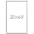 thumbnail image 1 of 27x40 Shadow Box High Gloss White Display Frame | 1.625 Inches Deep | 1 Inch Moulding Width | Solid, 1 of 4
