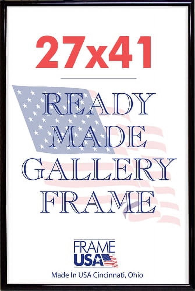 27x41 BLACK DELUXE POSTER FRAME