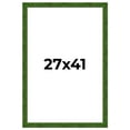 thumbnail image 1 of 27x41 Frame Green Burl Solid Wood Picture Frame | 1.75 Inches Moulding Width | Interior Frame Depth, 1 of 8