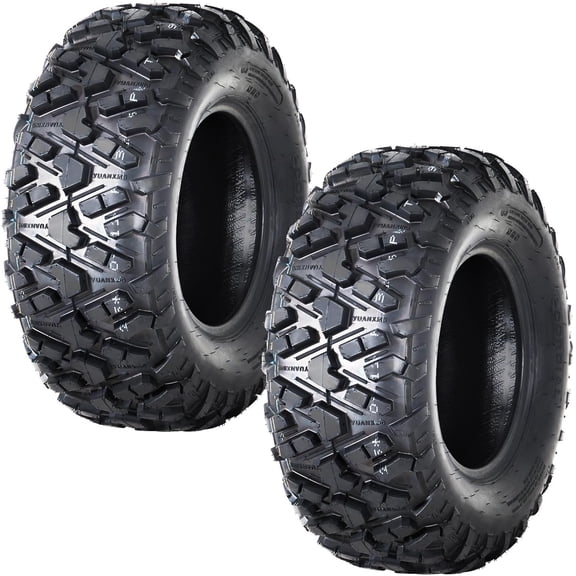 27x9-14 ATV UTV Tires,27x9x14 All-Terrain ATV Tires for Rock, Sand, Mud, Trail,6PR Tubeless,Pack of 2