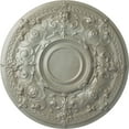thumbnail image 1 of 28 1/8"OD x 1 3/4"P Oslo Ceiling Medallion (Fits Canopies up to 10 1/2"), Hand-Painted Flash Gold, 1 of 6