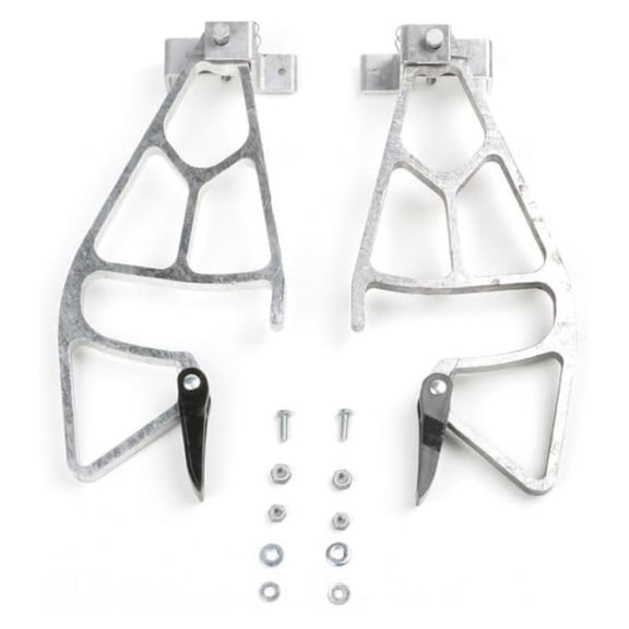 28-3 Replacement Rung Locks - Fits D1200 Series Aluminum Extension Ladder Made Before 2001, Silver
