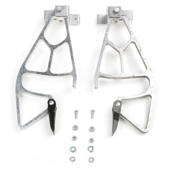 28-3 Replacement Rung Locks - Fits D1200 Series Aluminum Extension Ladder Made Before 2001, Silver