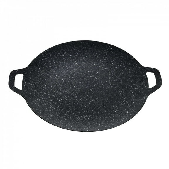 28-34CM Outdoor BBQ Grill Pan BBQ Pot Non Stick Stovetop Baking Tray Korean Roastig Grill Plate Camping Equipment