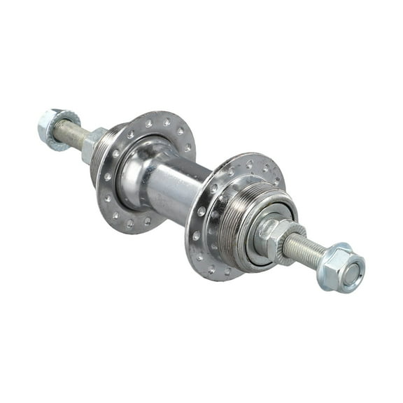 28/36Holes Bike Bicycle Front Rear Hub For Band Brake Screw Thread Freewheel Axle Iron Hubs Bicycle Accessories Components